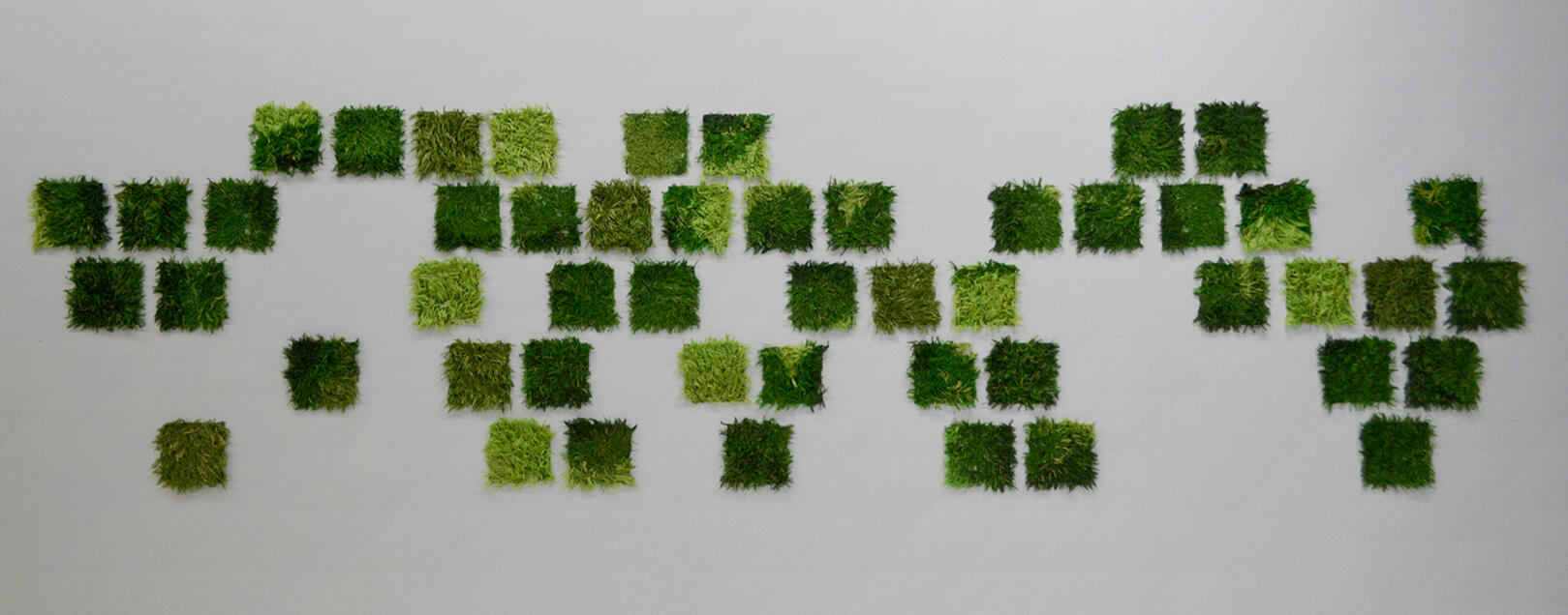 How To Plant A Garden (Guirayan St) - Thread and photo transfer on linen - 6.25 x 6.25 inches (each) - 2018