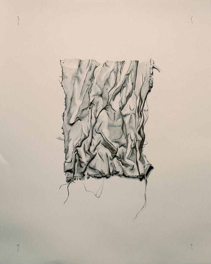 Not Just A Repetitive Exercise - Graphite on paper - 20 x 16 inches - 2017