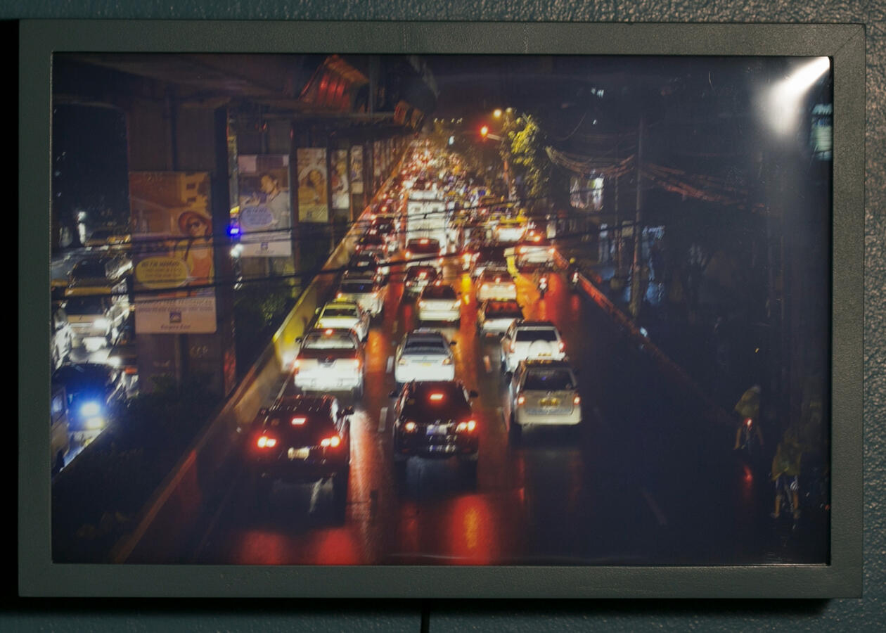 Aurora Blvd - Light box - 8.75 x 11.75 inches - 2016