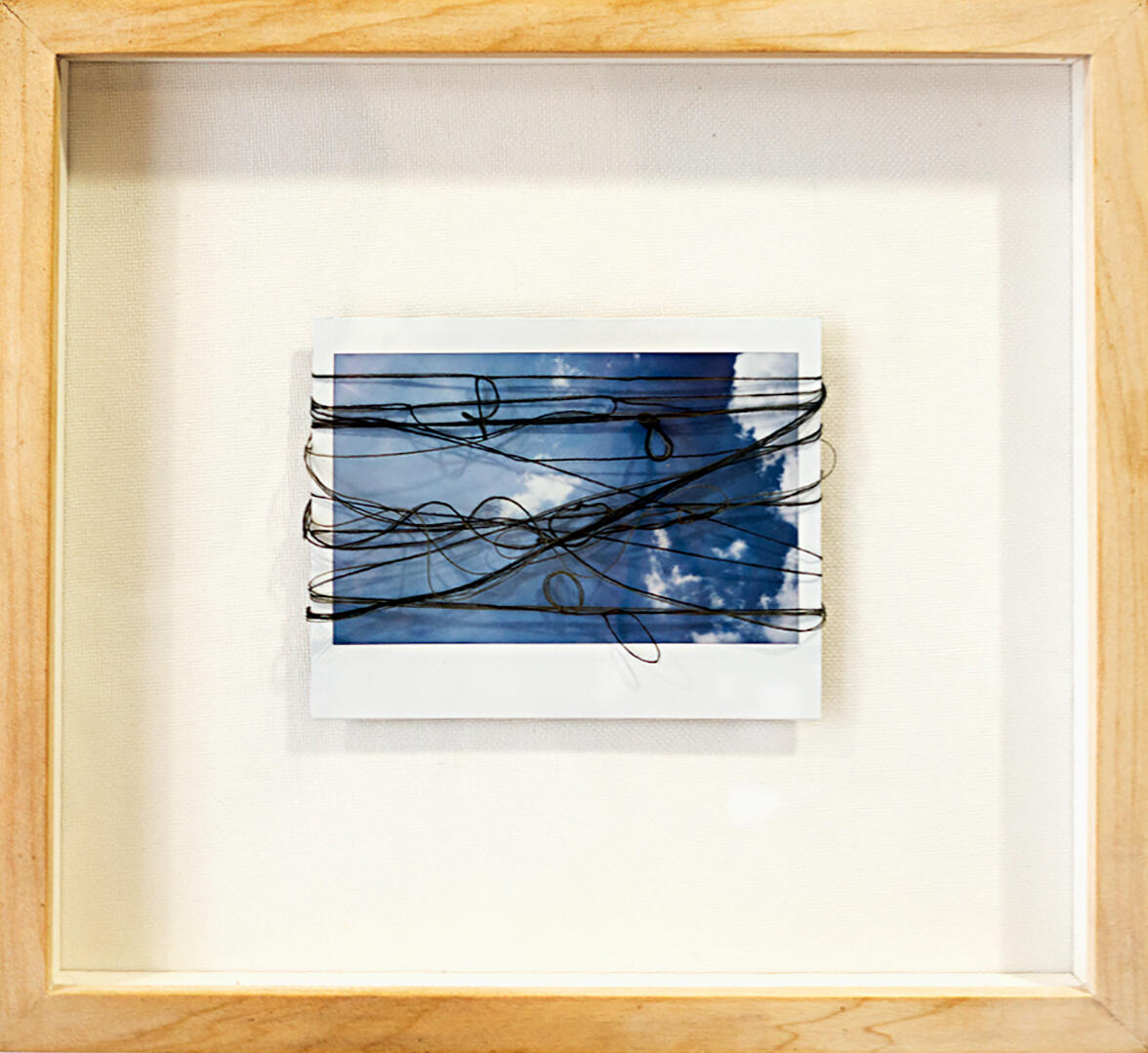 Lines Between - Mixed media - 8.5 x 9.5 inches - 2016