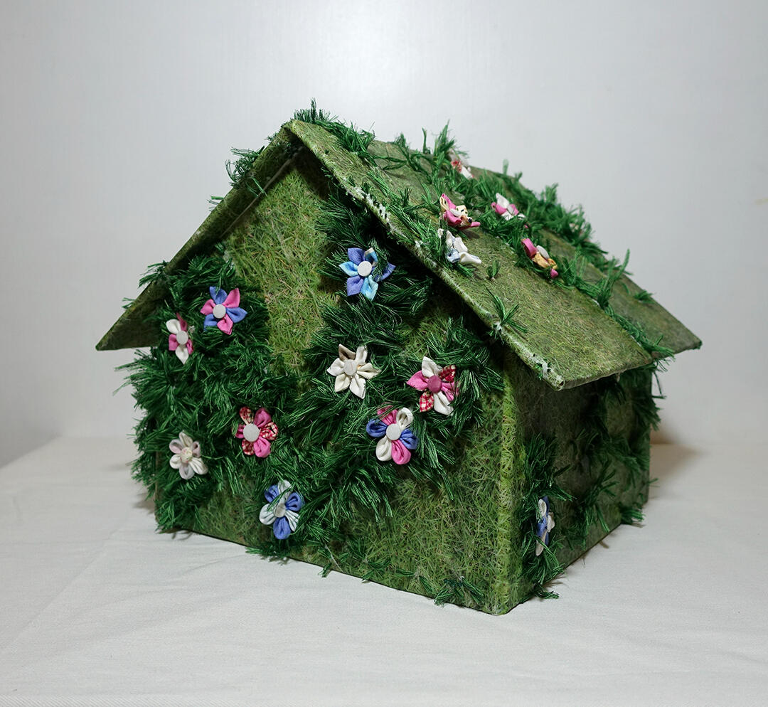 FOR AYKA: In This Home, Flowers Bloom - Mixed media - Variable - 2020